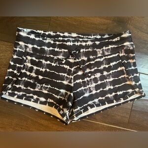 ATHLETA Girl Cannonball Swim Shorts Tie -Dye size Large (12)